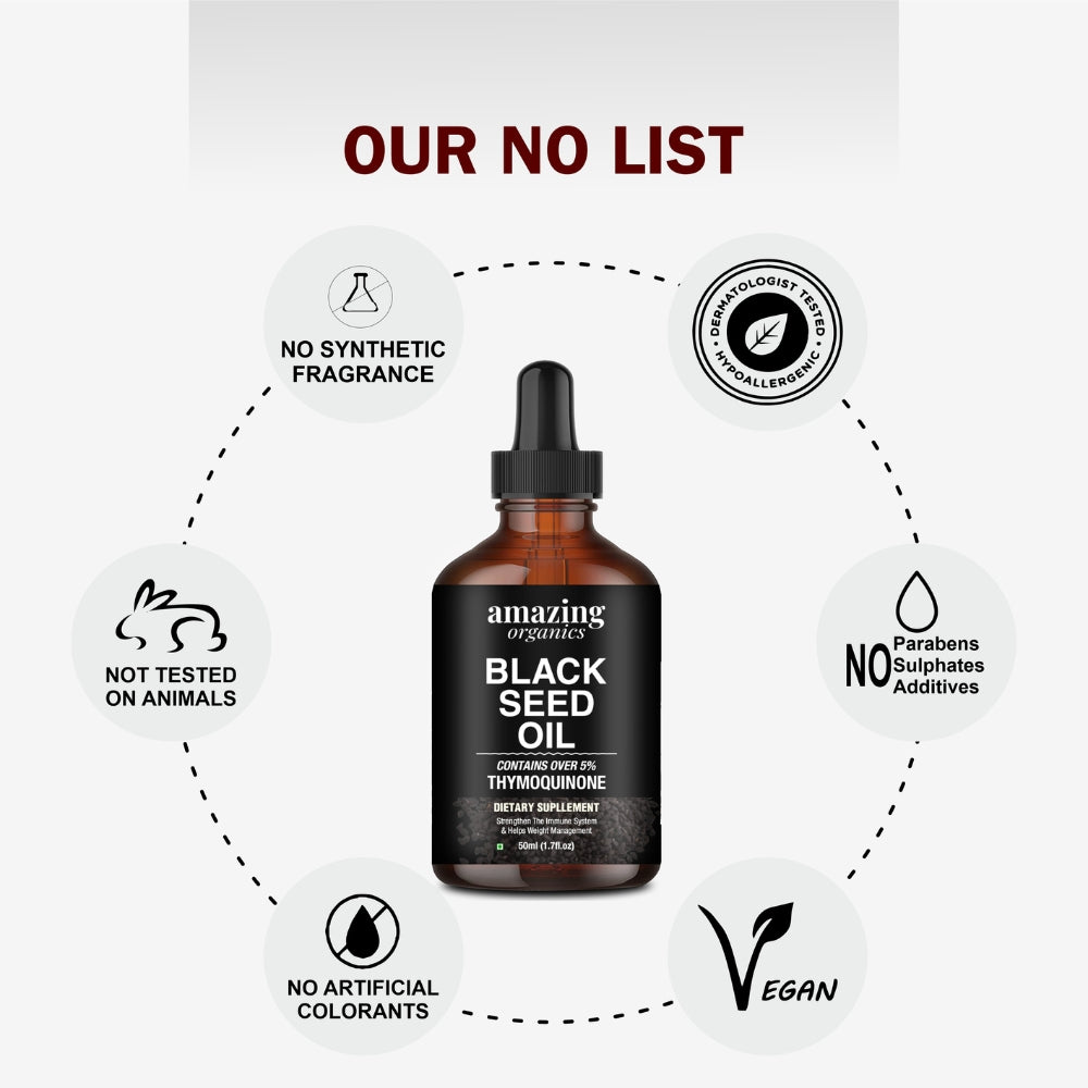 Organic Cold Pressed Black Seed Oil