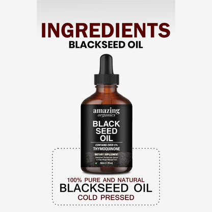 Organic Cold Pressed Black Seed Oil