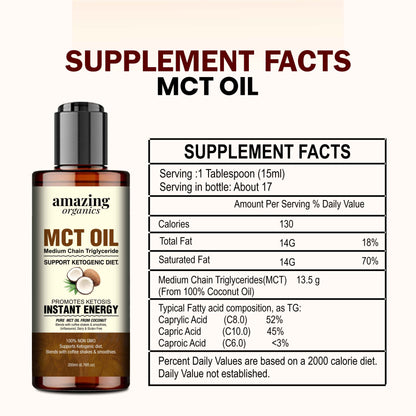 Organic MCT Oil