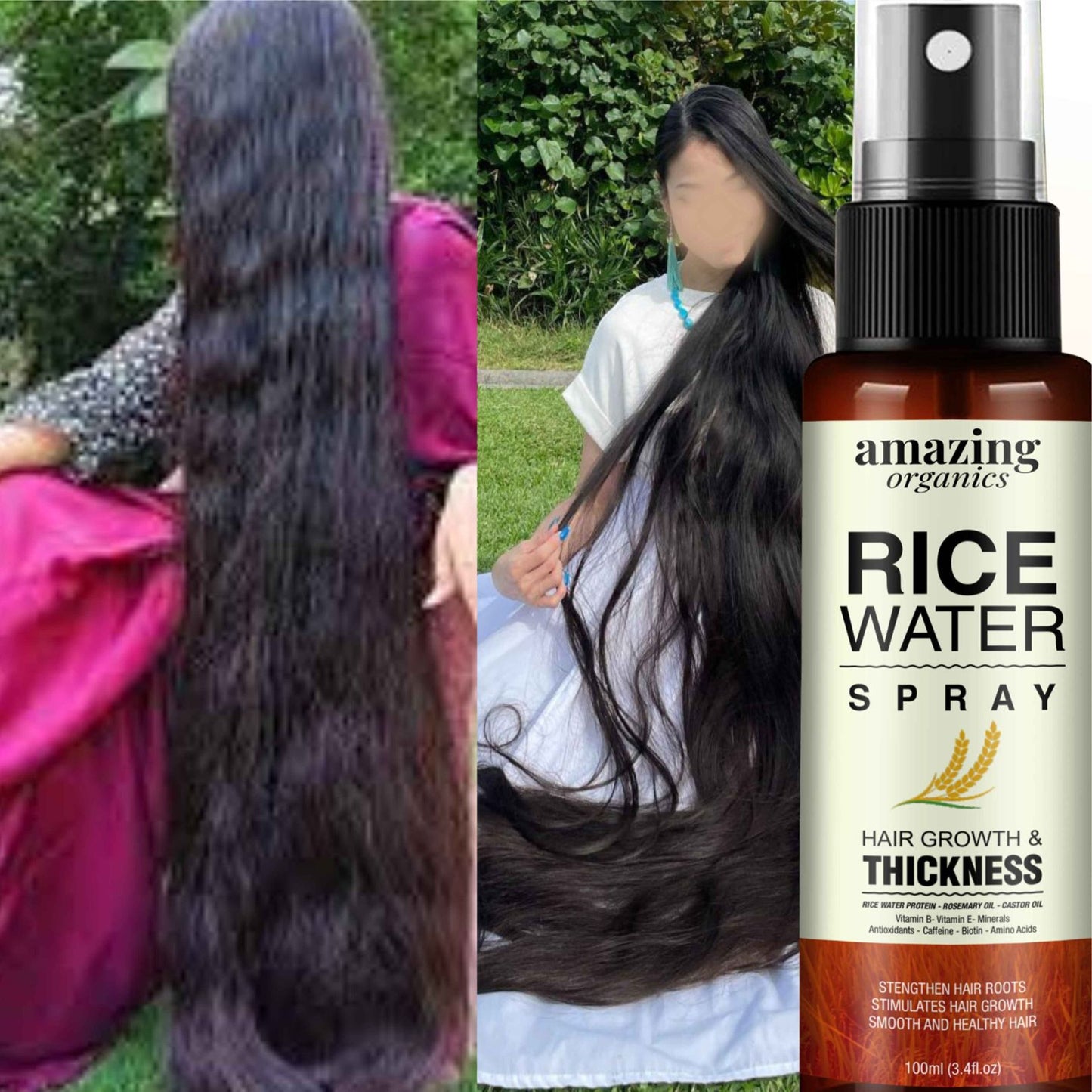 Rice Water Spray for Hair Growth