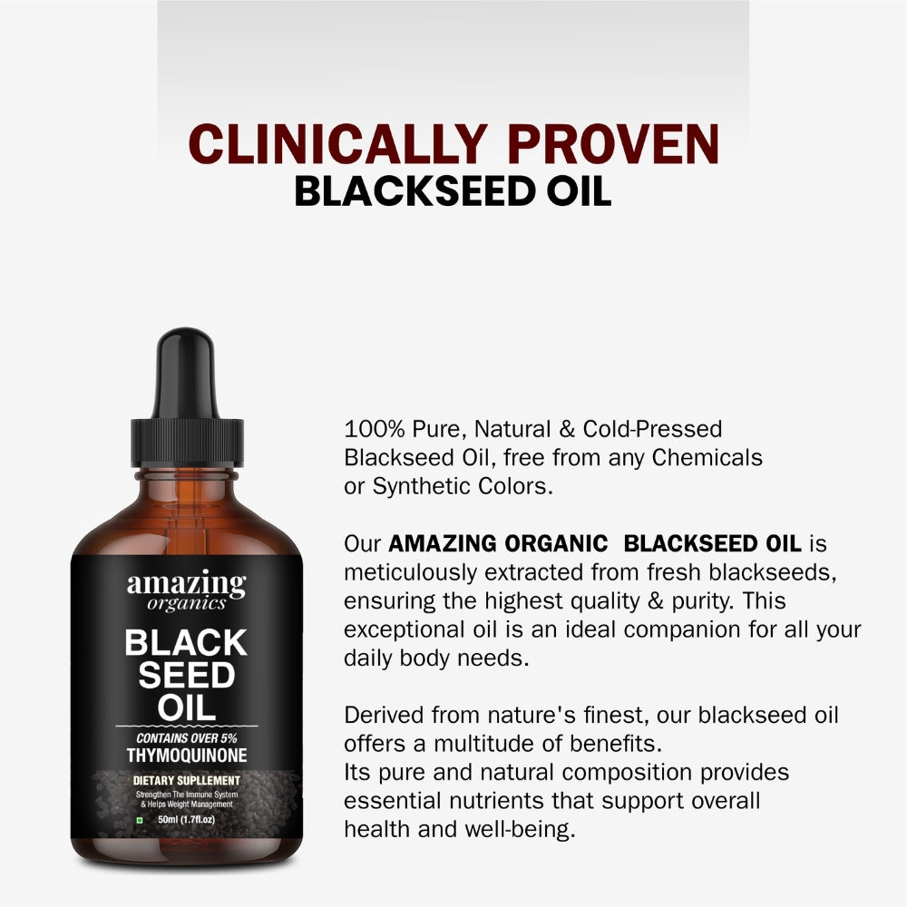 Organic Cold Pressed Black Seed Oil